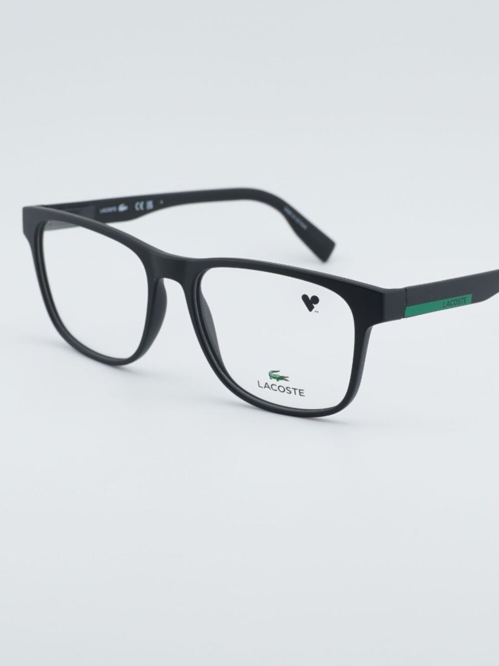 Lacoste L2898 N 002 Eyeglasses Black 56mm Square Frame
